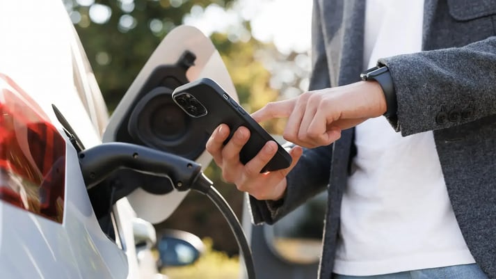 E-Auto-Lade-App mit Routenplanung