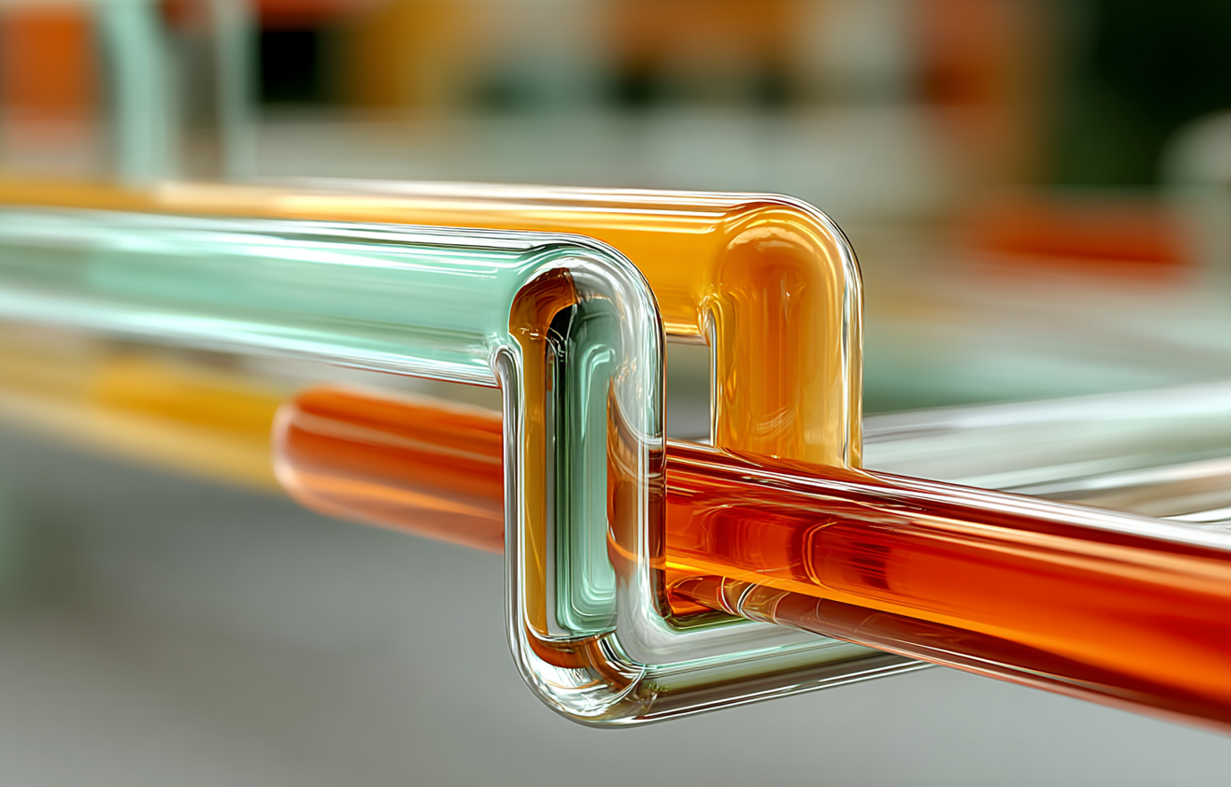 abstract glassy elements connecion 2