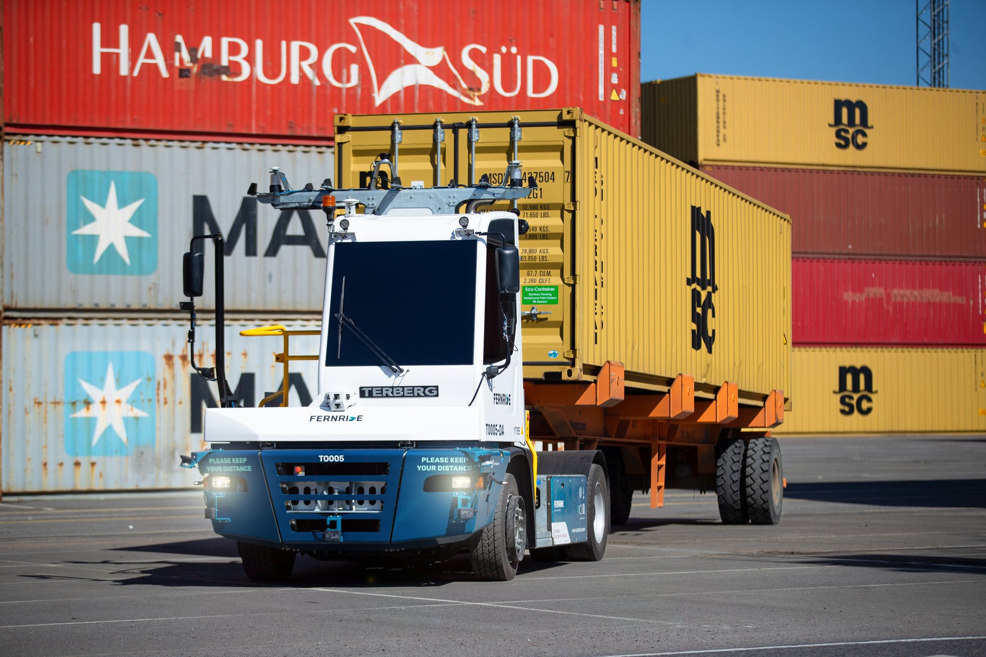 FERNRIDE-enabled Autonomous Terminal Tractor (ATT)